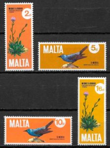 filatelia flora y fauna Malta 1971