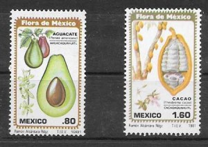 Filatelia flora México 1981