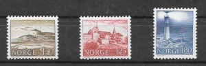 sellos faros Noruega 1977