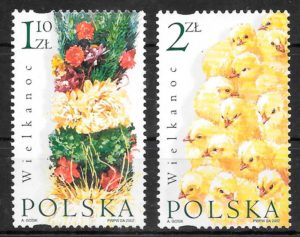 coleccion sellos fauna y flora Polonia 2002