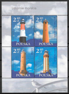 sellos faros Polonia 2006