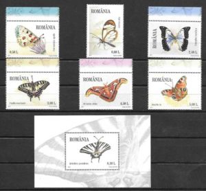 coleccion sellos Rumania 2011