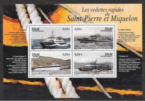 sellos transporte San Pierre y Miquelon 2006