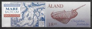 filatelia colección transporte Aland 1995