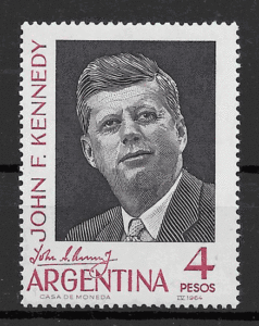 colección sellos Argentina 1964