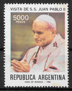 sellos personalidad Argentina 1982