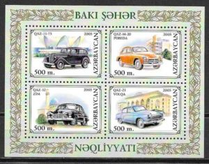 coleccion sellos tarnsporte 2003 Azervaiyan