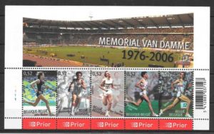 sellos deporte Belgica 2006