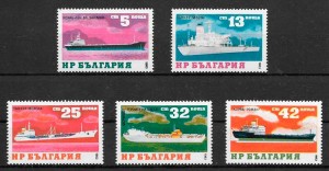 sellos transporte Bulgaria 1984