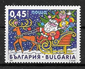 sellos navidad Bulgaria 2004