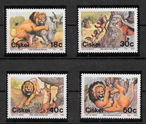 filatelia cuentos Ciskei 1989