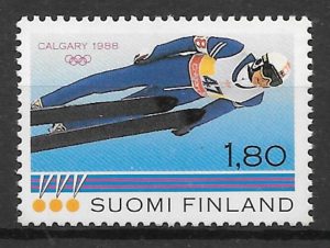 coleccion selos deporte Finlandia 1988