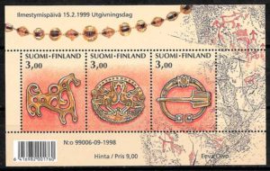 coleccion de sellos Finlandia arte 1999