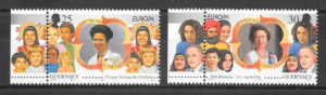 filatelia colección Europa Guernsey 1996