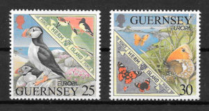 filatelia colección Europa Guernsey 1999