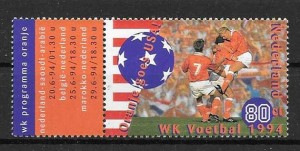 Filatelia fútbol Holanda 1994