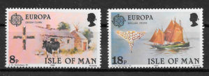 filatelia Europa Isla de Man 1981