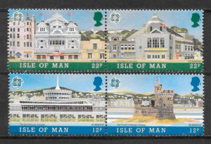 sellos Europa Isla de Man 1987