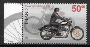 filatelia coleccion transporte Islandia 2005