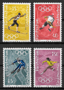 filatelia deporte Liechtenstein 1971