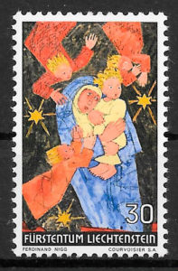 filatelia navidad Liechtenstein 1972