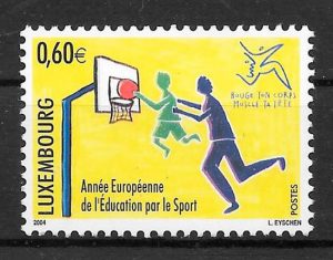 sellos deporte Luxemburgo 2004