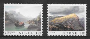 sellos arte Noruega 1974