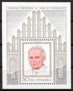 filatelia colección personalidad Polonia 1979