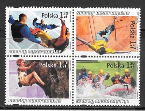 sellos deporte Polonia 2005