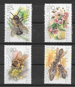 fauna - abejas Rusia 1989