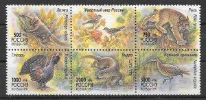 fauna de Rusia 1997