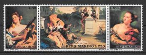 filatelia arte San Marino 1970