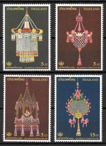 filatelia colección arte Tailandia 2005