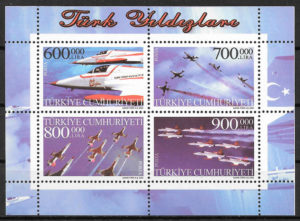 filatelia coleccion transporte Turquia 2004