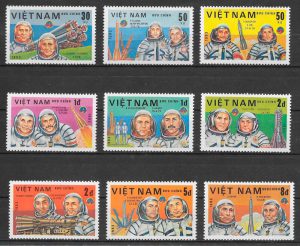 colección sellos espacio Viet Nam 1983