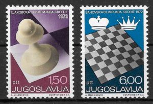 sellos deporte Yugolasvia 1972