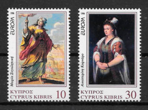 colección sellos Europa Chipre 1996