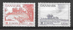 filatelia colección Europa Dinamrca 1976