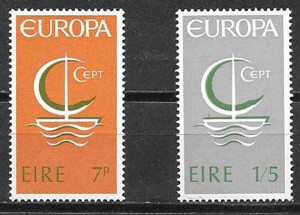 sellos Tema Europa Irlanda 1966