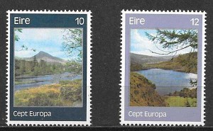 Colección sellos Tema Europa Irlanda 1977