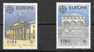 colección sellos Tema Europa 1990