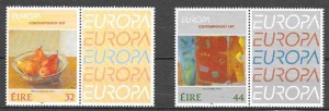 sellos colección Tema Europa Irlanda 1993