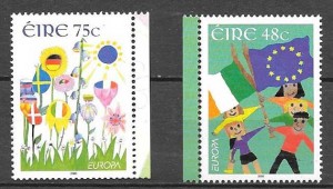 colección sellos Tema Europa Irlanda 2006