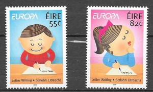 sellos colección Tema Europa Irlanda 2008