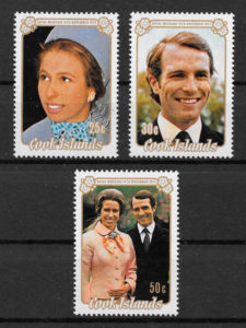 colección selos personalidades Cook Islands 1973