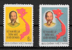 sellos personalidad Viet Nam 1977