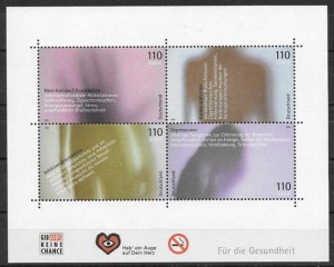 sellos salud Alemania 2001