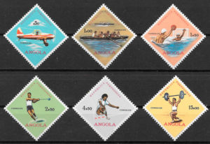 selos deporte Angola 1962