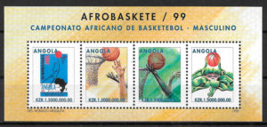 sellos deporte Angola 1999