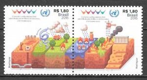 filatelia temas vario Brasil 2015